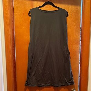 Time and Tru Dark Green Sleeveless Mini Dress